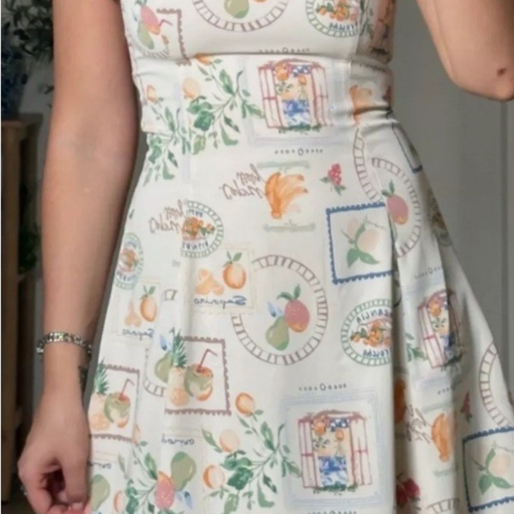 Abercrombie & Fitch Italian Fruit Mini Dress